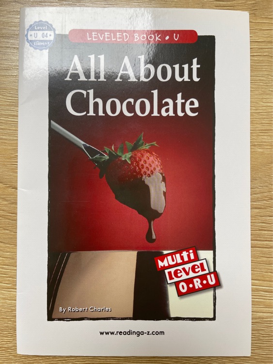 All About Chocolate (RAZ U)