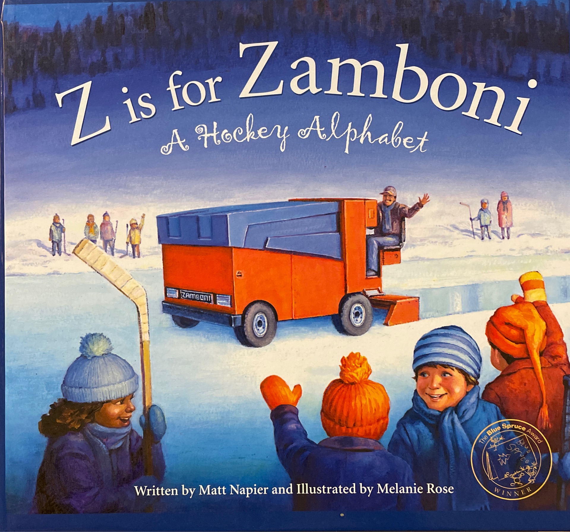 Z is for Zamboni: A Hockey Alphabet (Sports Alphabet)