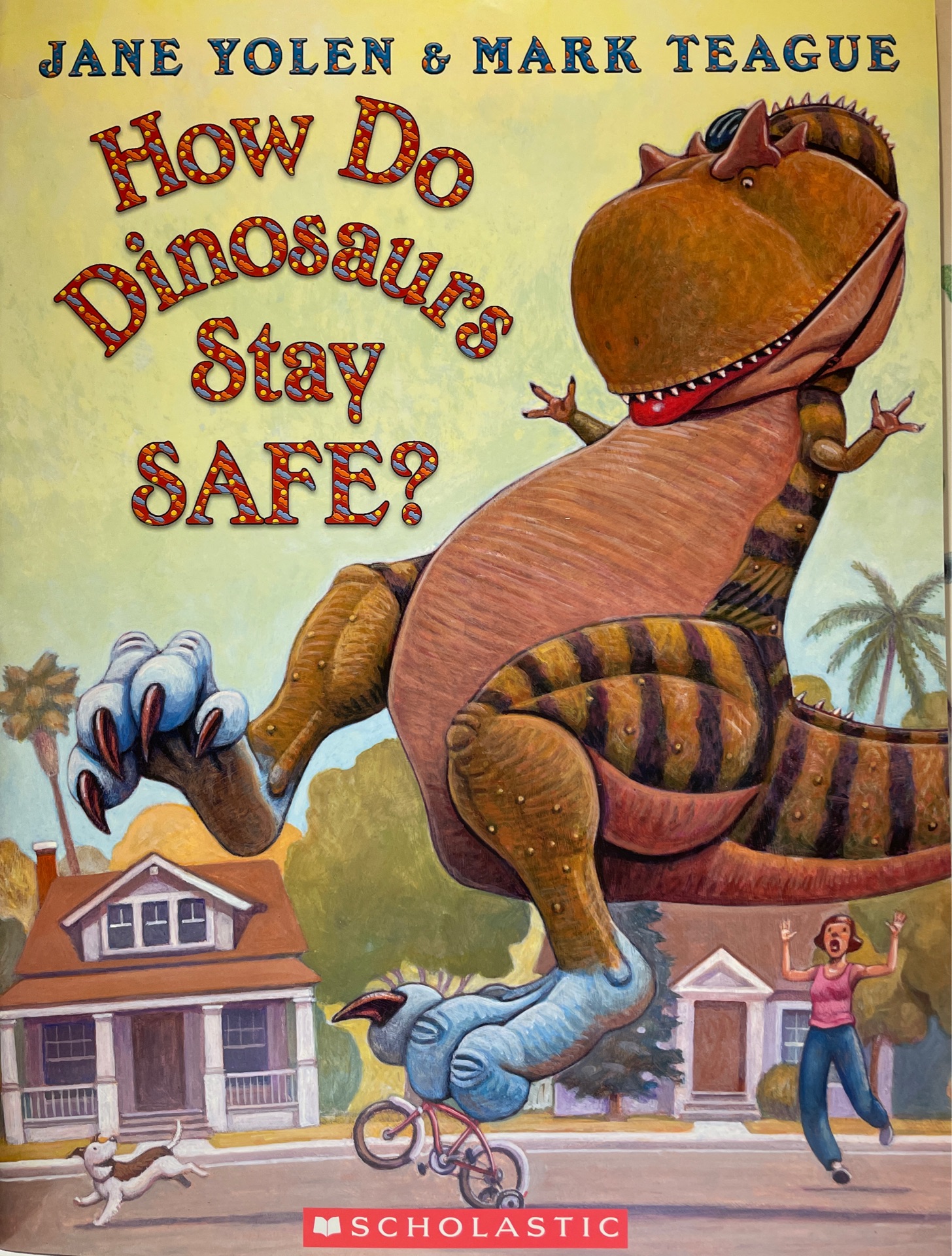 地板書 How Do Dinosaurs Stay Safe