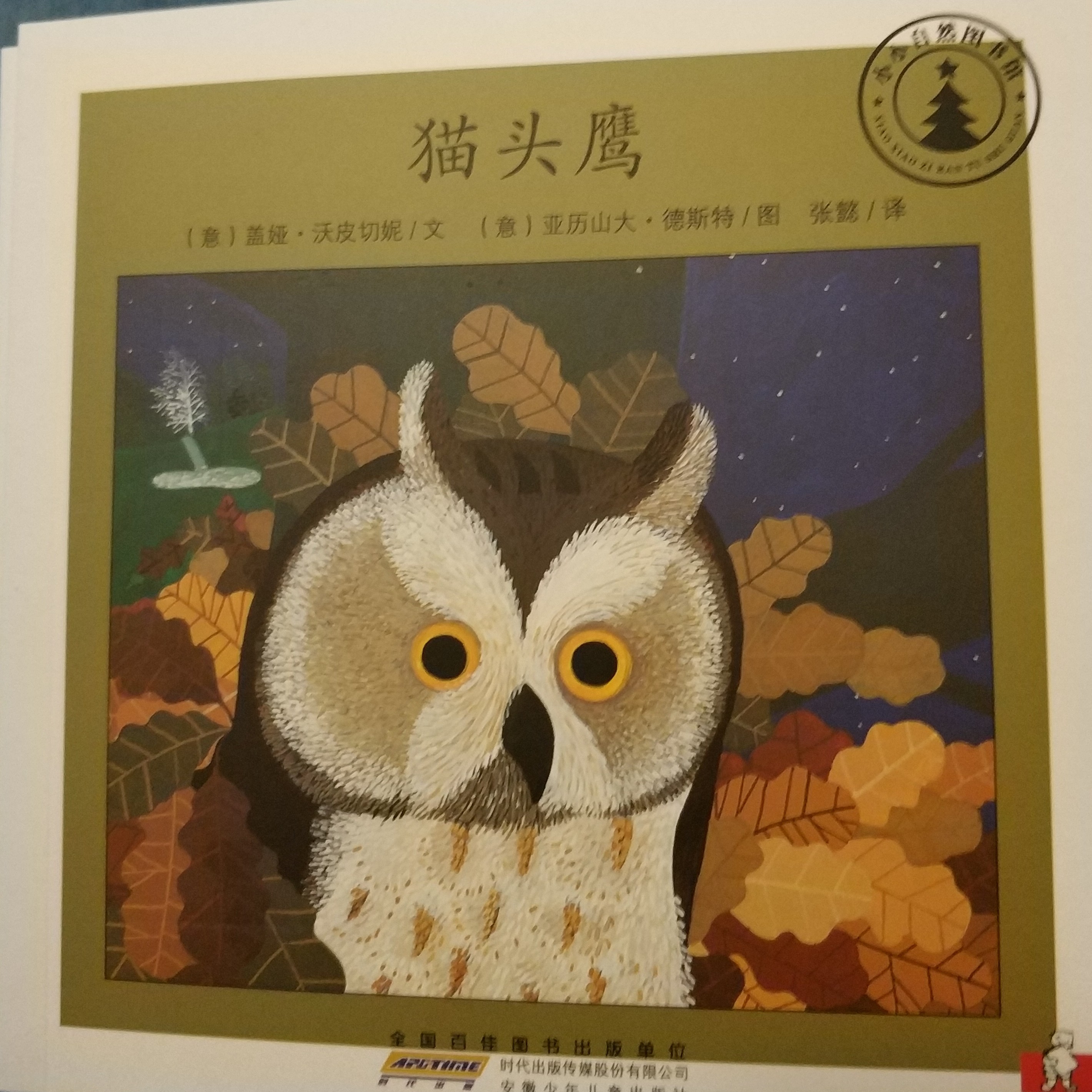 小小自然圖書館：貓頭鷹