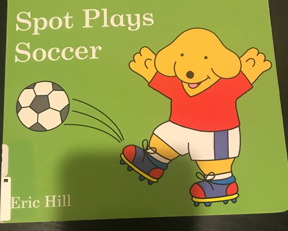 Spot Plays Soccer