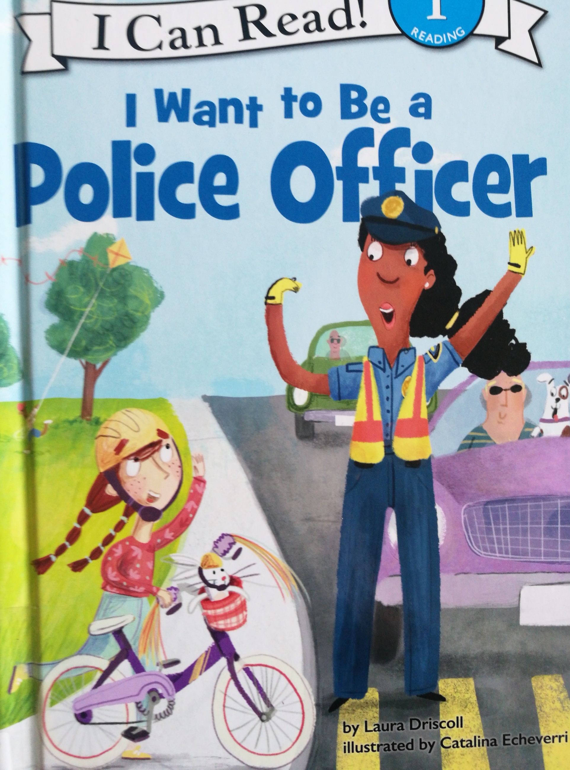 I can read i want to be a police officer