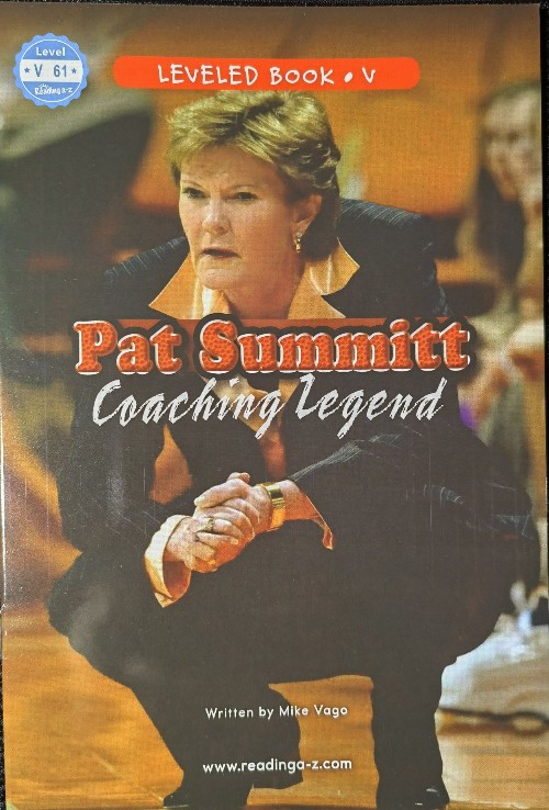 Pat Summitt:Coaching Legend(RAZ V)