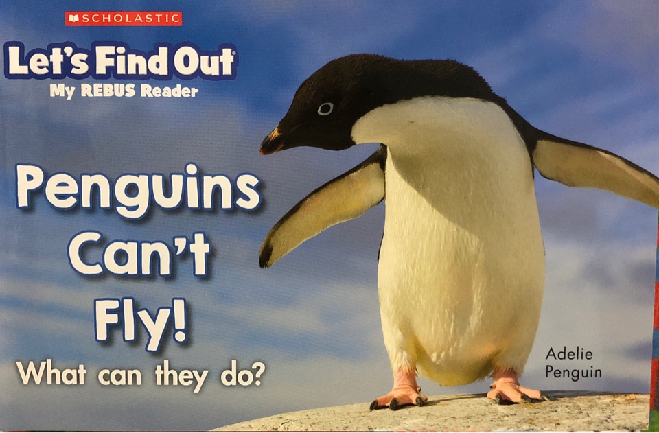 Penguins can't fly!