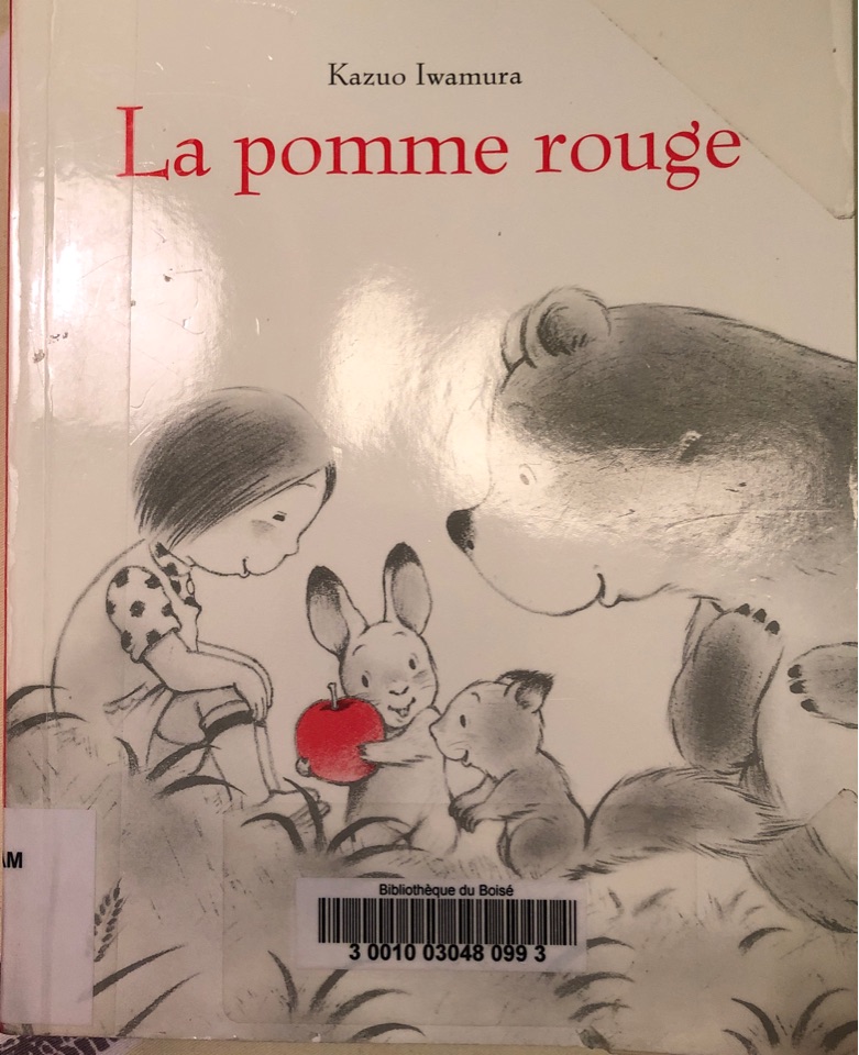 la pomme rouge