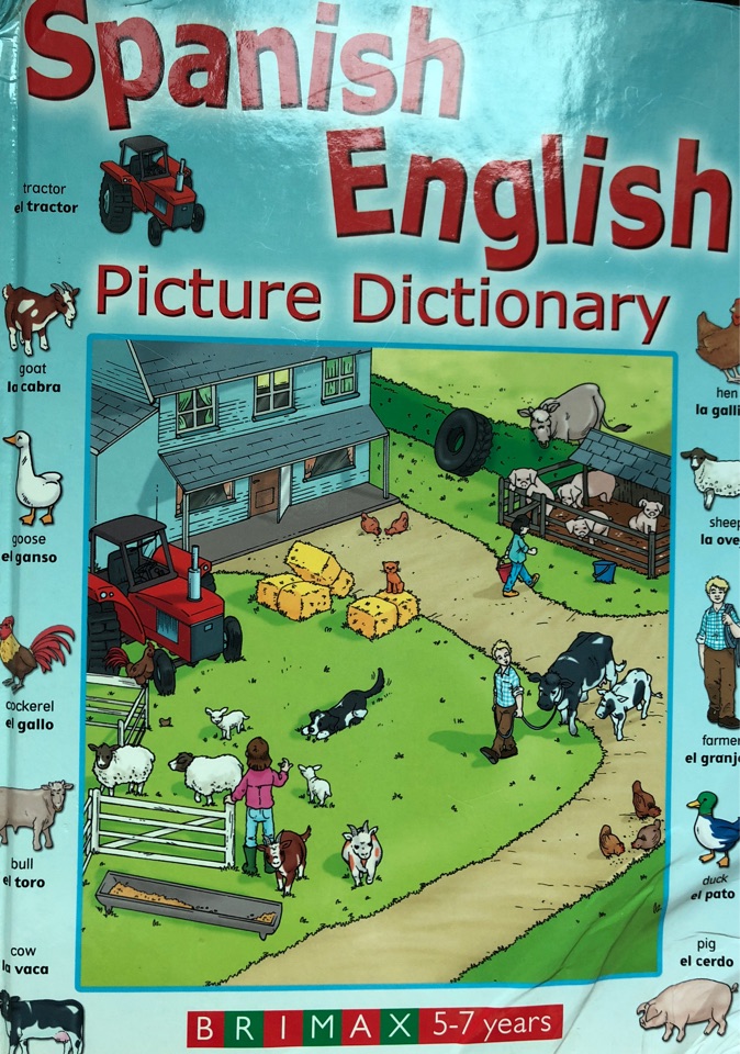 Spanish English Picture Dictionary
