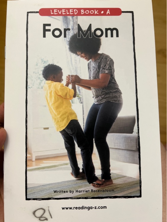 For Mom (RAZ A)