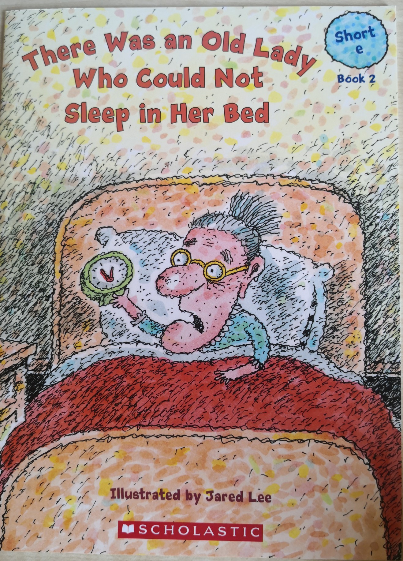 there was an old lady who could not sleep in her bed