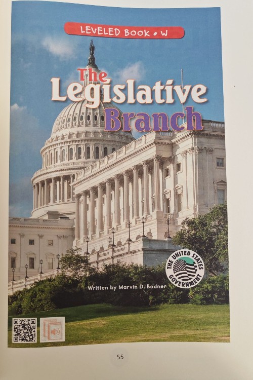 The Legislative branch(RAZ W)