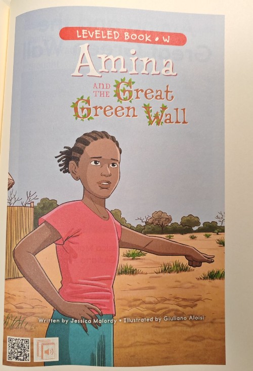 Amina and the great green wall(RAZ W)