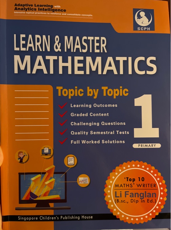 Learn & Master Mathematics-Singapore Math Grade 1