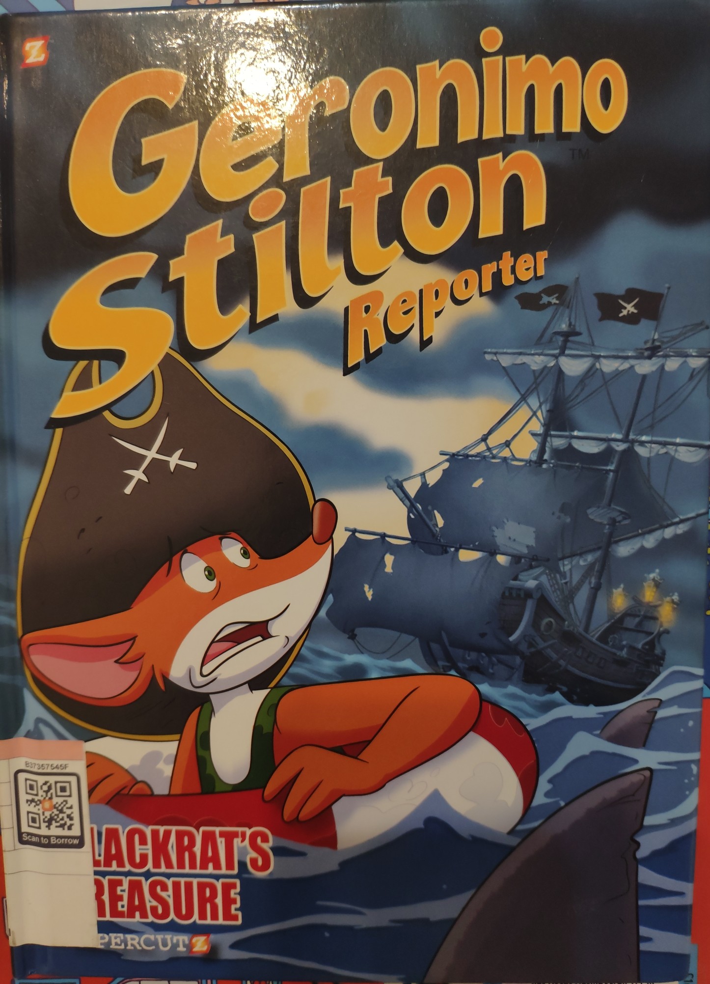 Geronimo Stilton Reporter #10 Blackrat's Treasure