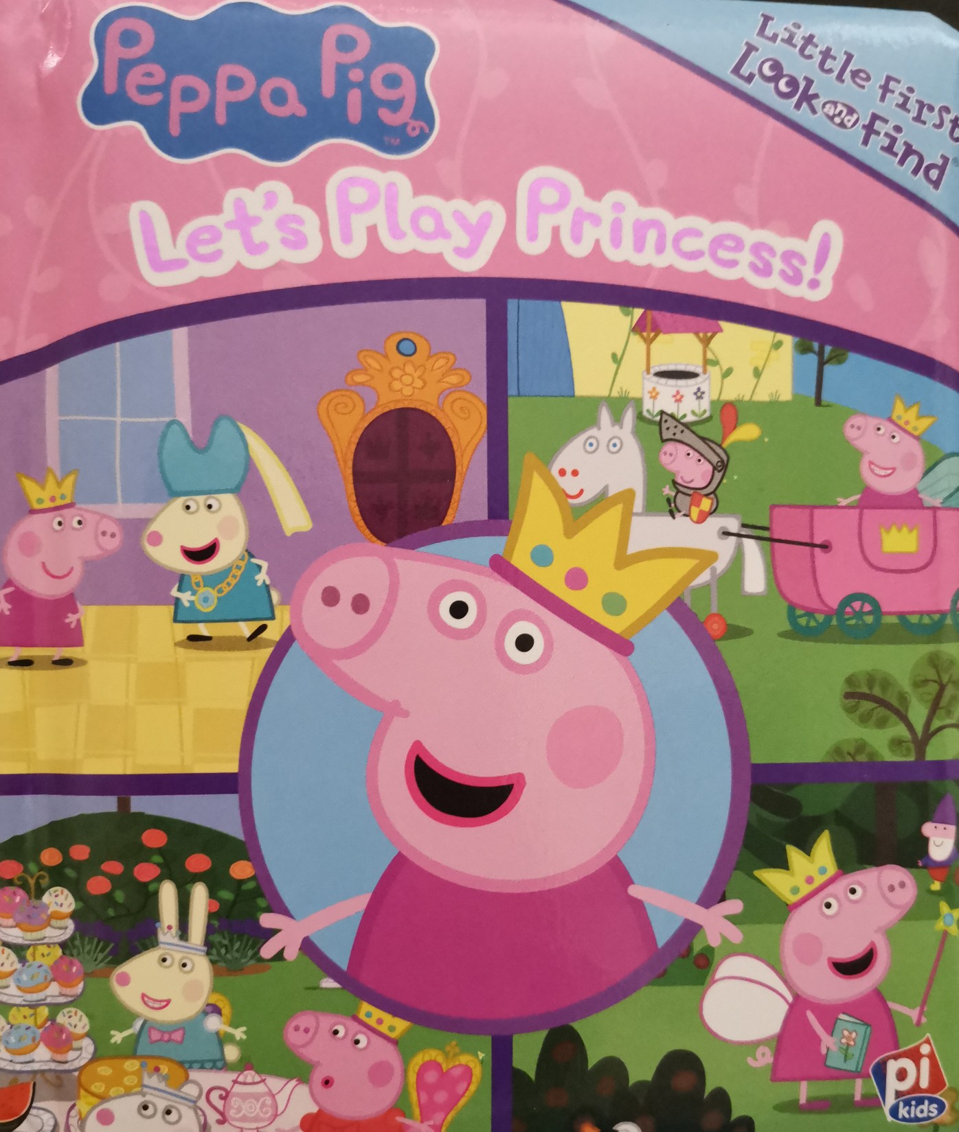 Peppa pig  first look and find: Let's play princess