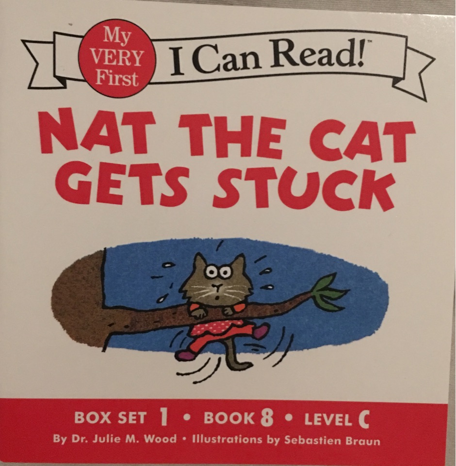 my very first I can read·Nat the Cat Gets Stuck