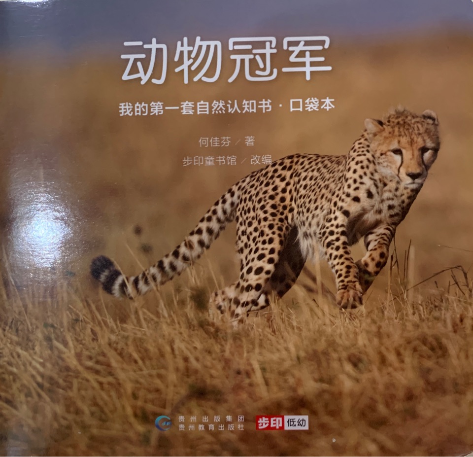 我的第一套自然認知書·口袋本-動物冠軍