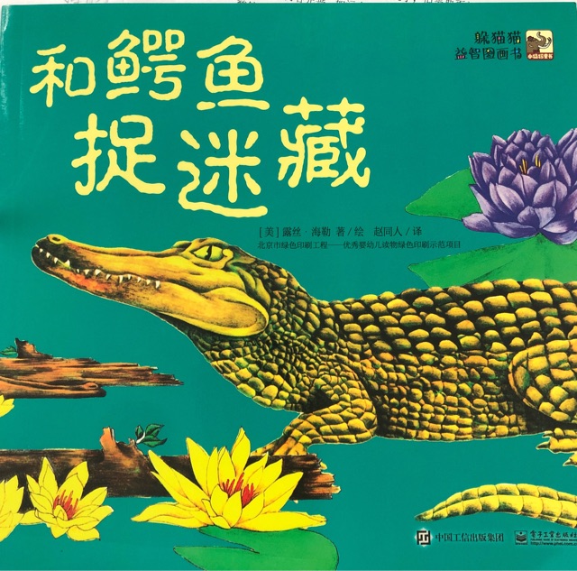 躲貓貓益智圖畫書·和鱷魚捉迷藏