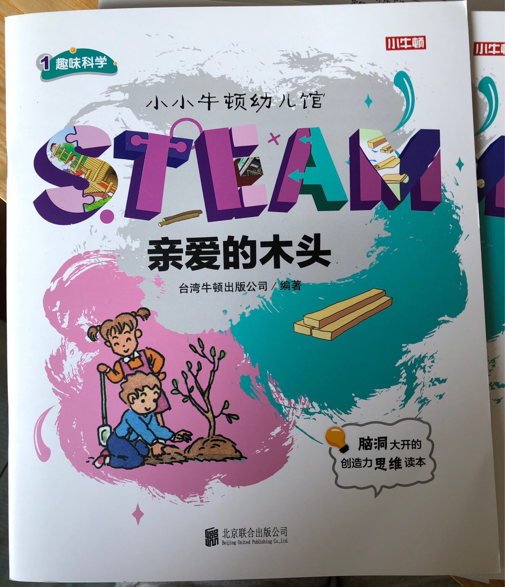 小小牛頓幼兒館STEAM系列 趣味科學(xué)：親愛(ài)的木頭