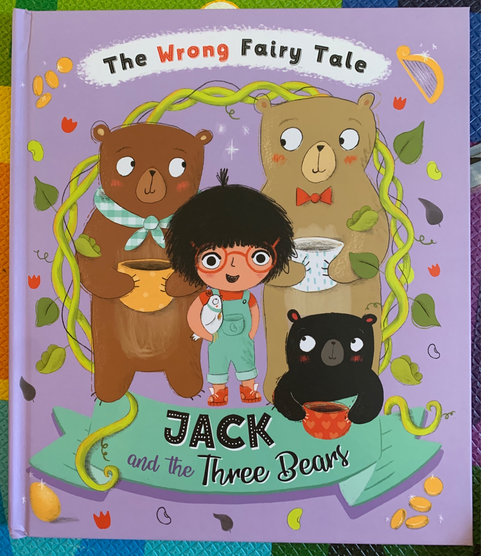 The wrong fairy tale Jack and the three bears