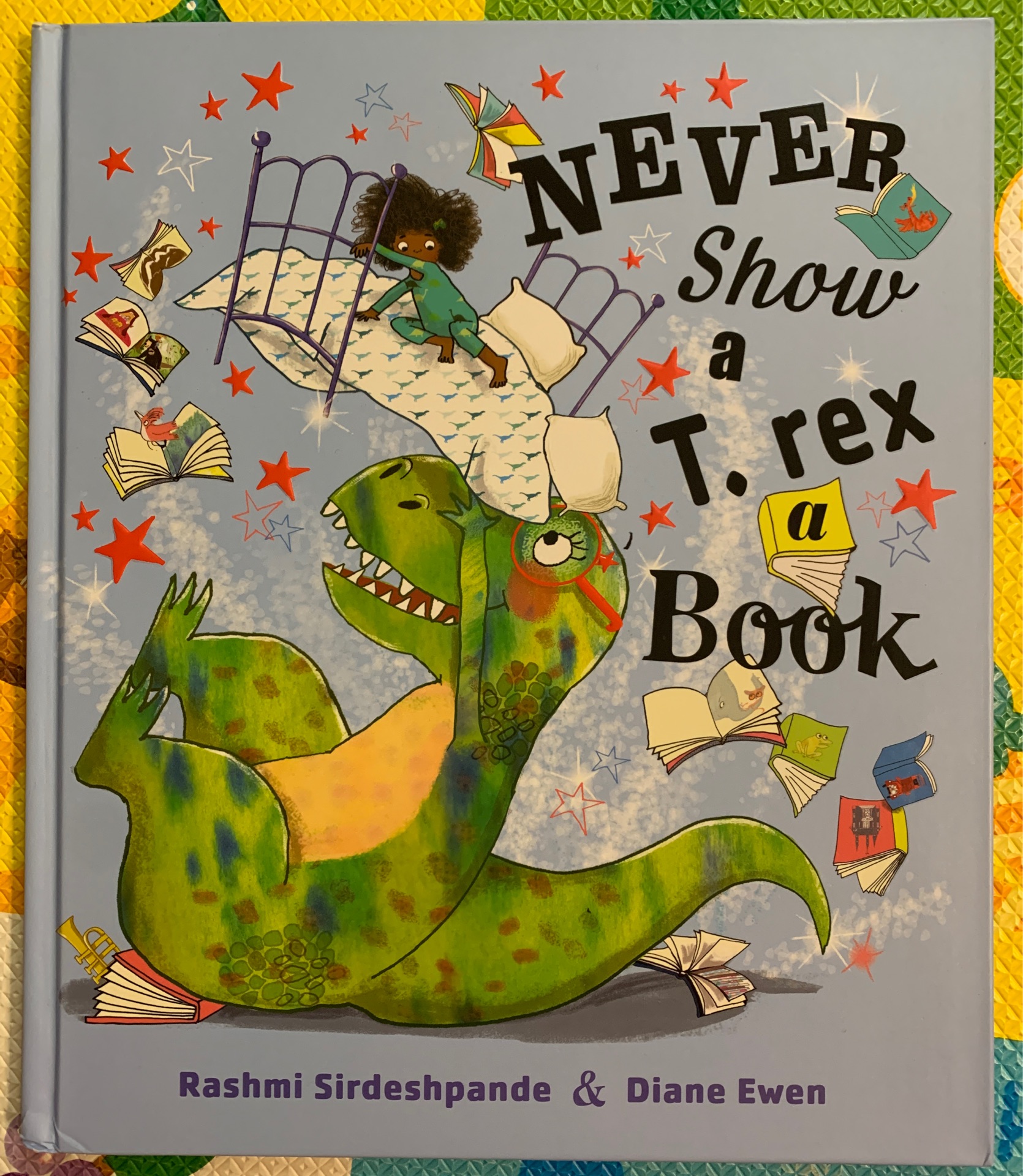 Never show a T.Rex a book