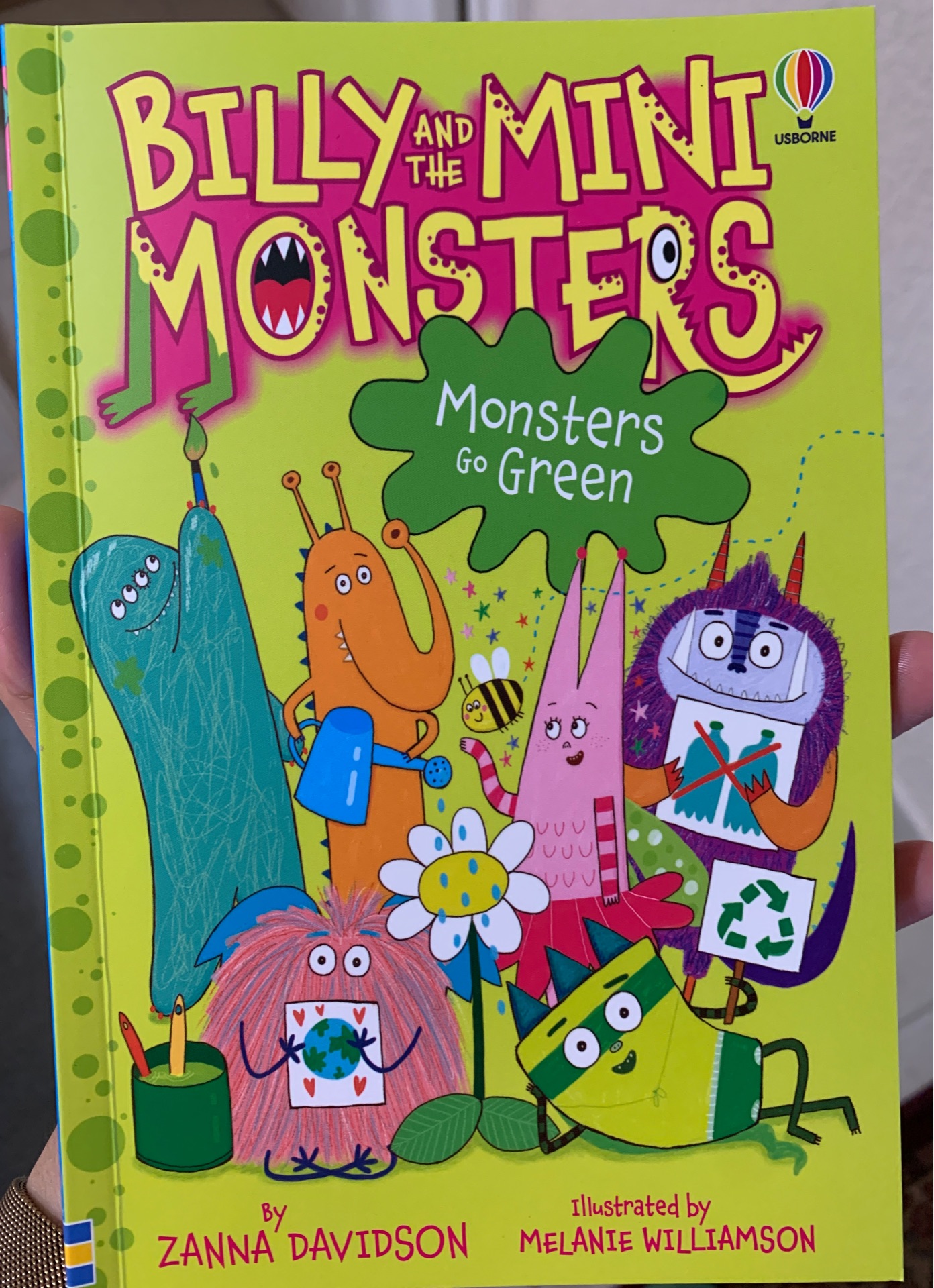 Monsters go green