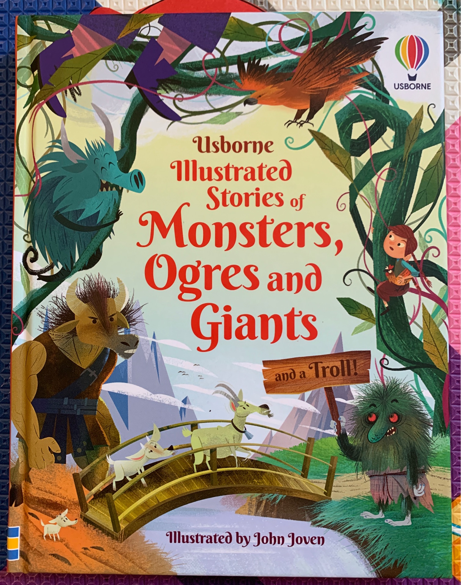 Illustrated stories of monsters, ogres and giants