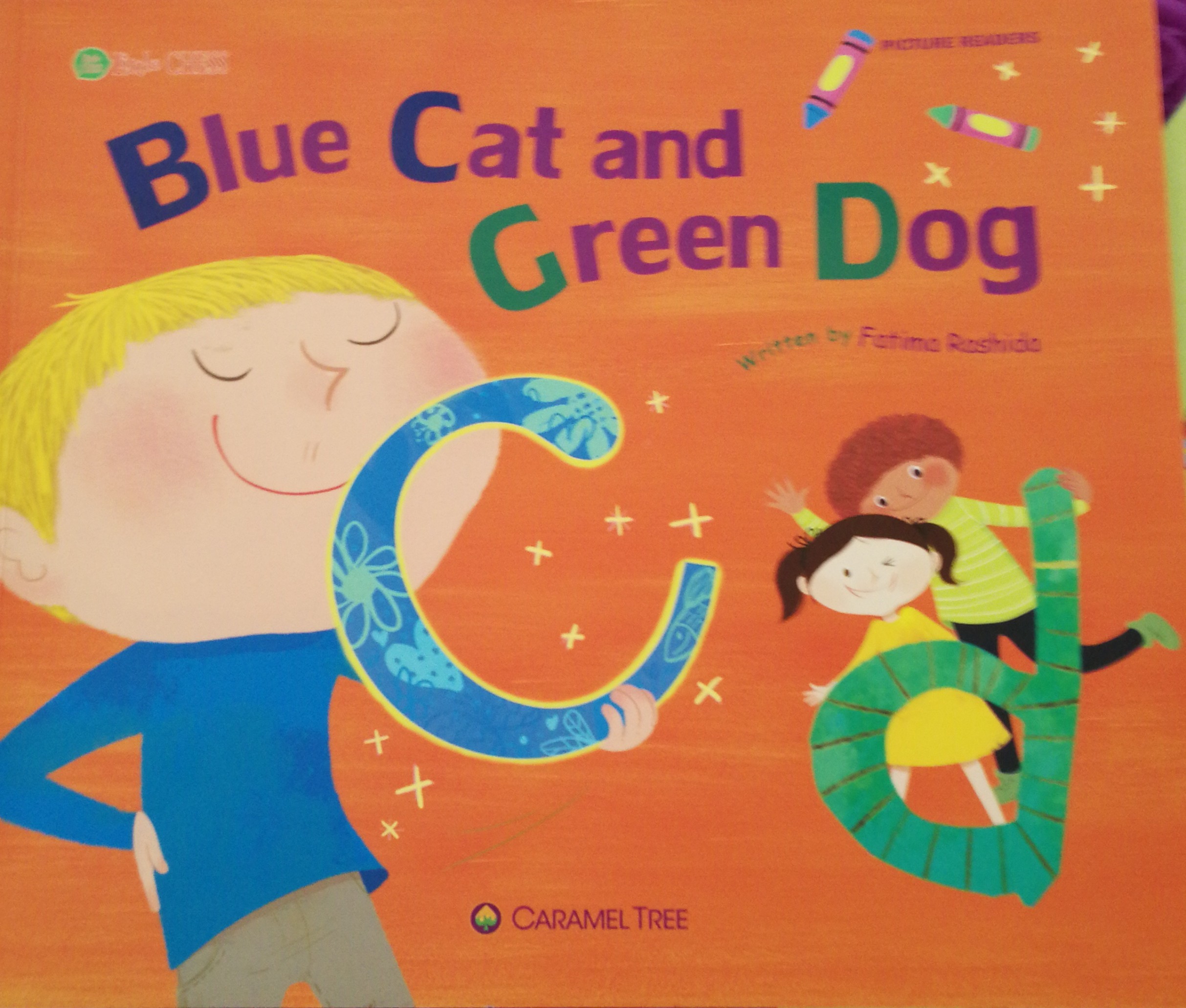 Blue Cat and Green Dog