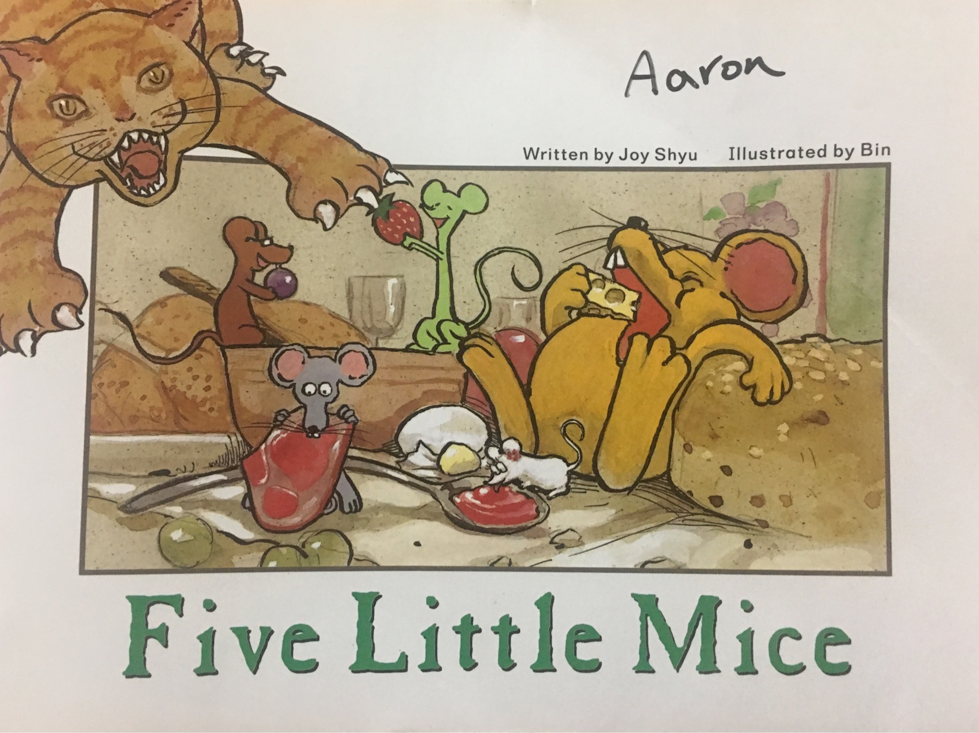 Five little mice