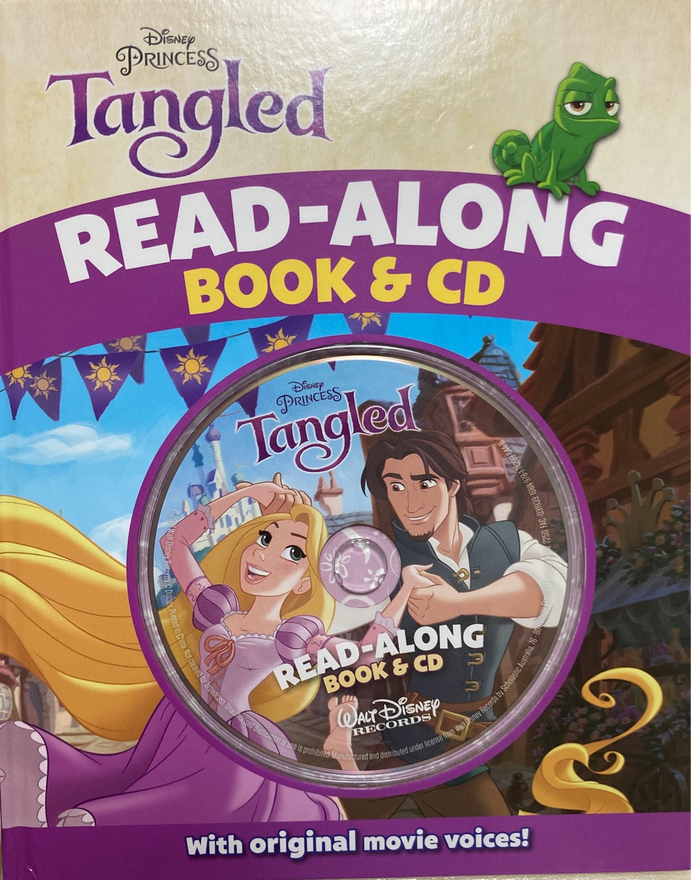 Tangled read-along book&cd