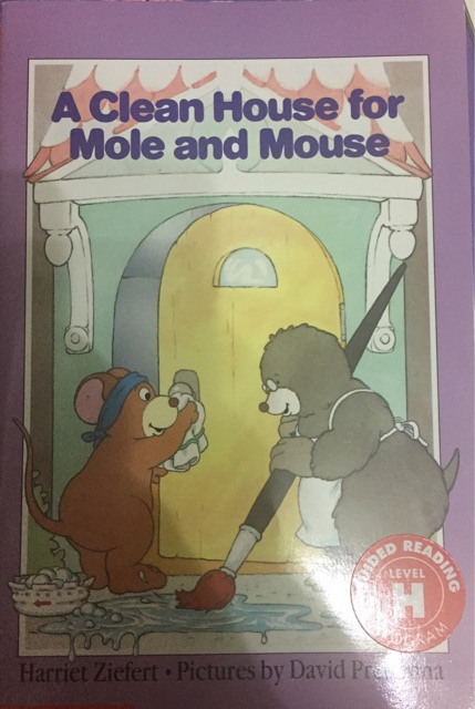 a clean house for mole and mouse