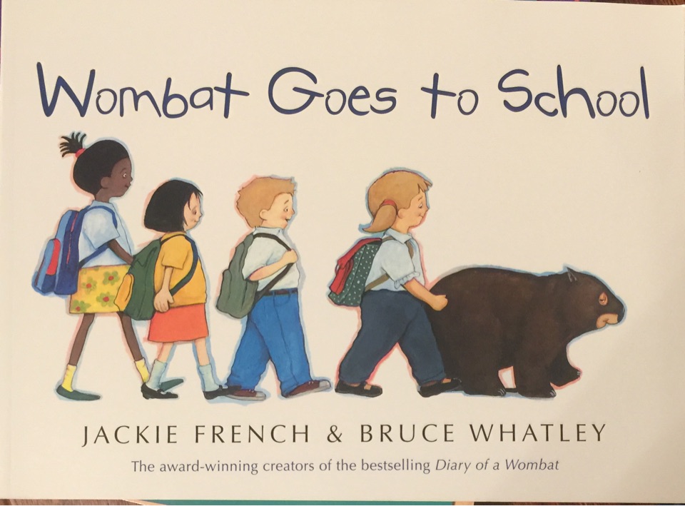 wombat goes to school