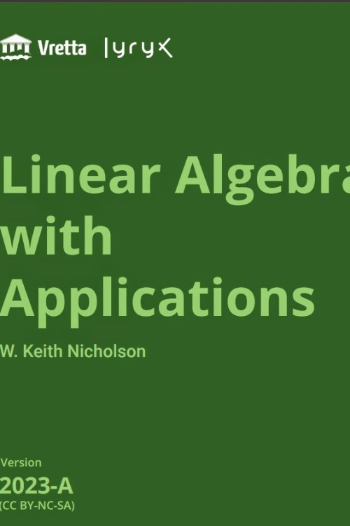 Linear Algebra With Applications