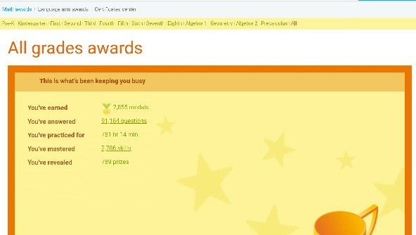 IXL study log 5-