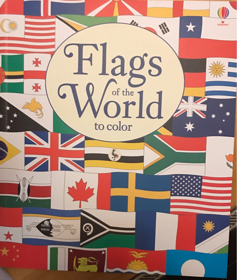 Flags of the world to color