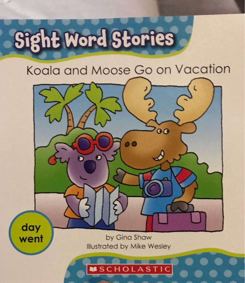 koala andmoose go on vacation