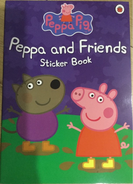 Peppa and friends sticker book