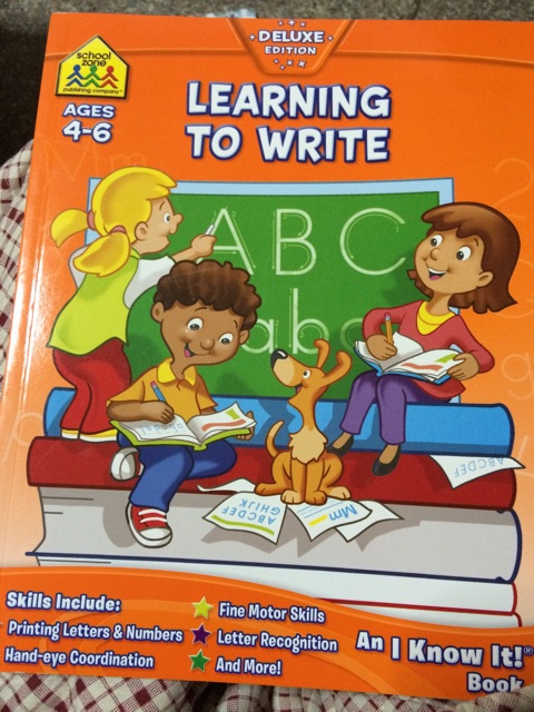 learn to write 4-6