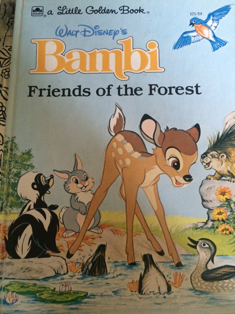 A Little Golden Book Bambi Friends of the Forest