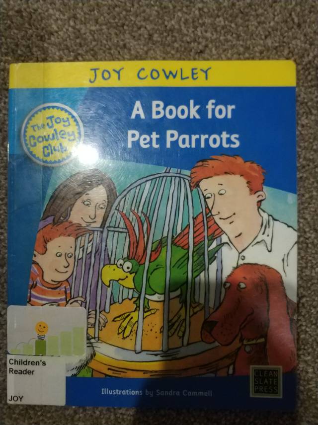 A Book for Pet Parrots