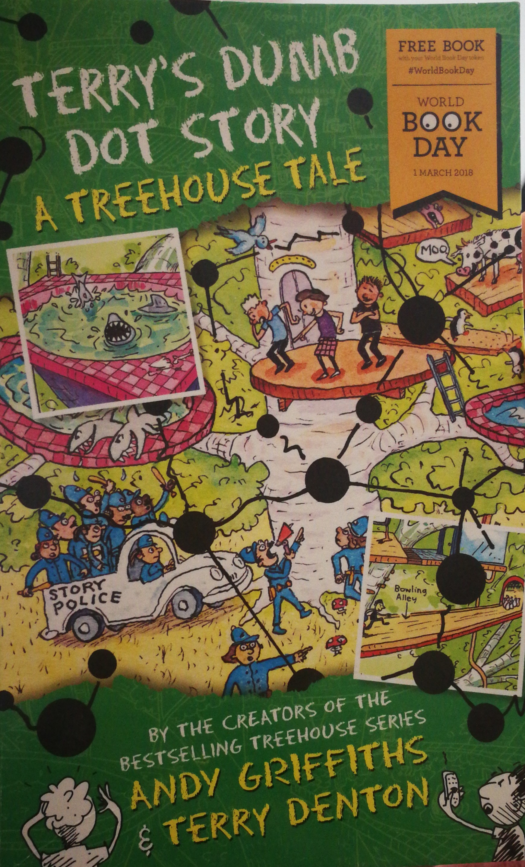 Terry's dumb dot story: a treehouse tale