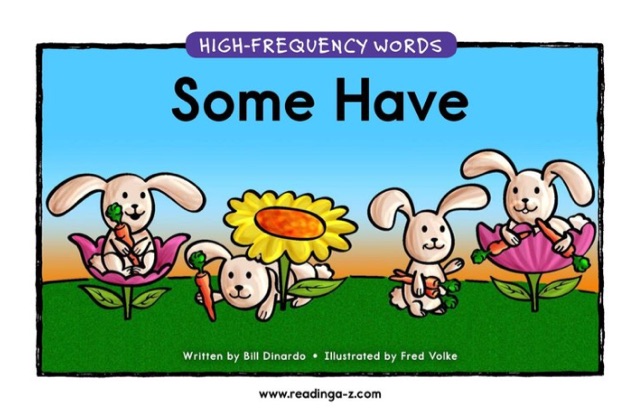 RAZ-High Frequency Word-B-08: Some Have