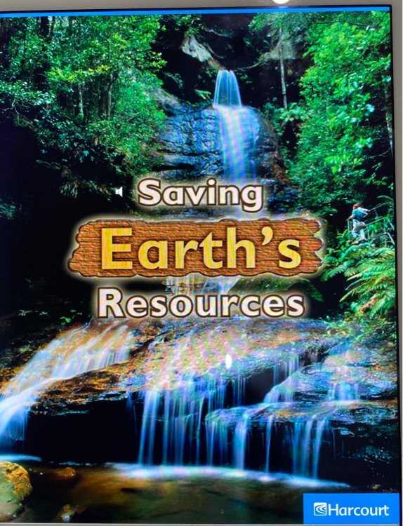 Saving Earth's Resources