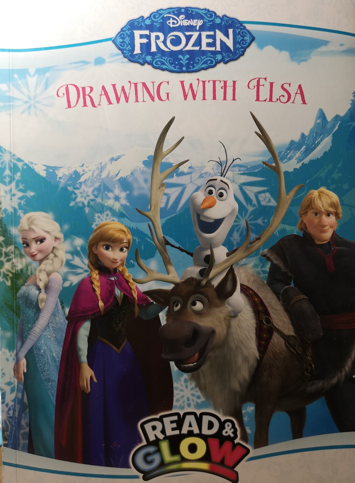 Disney Frozen Drawing With Elsa