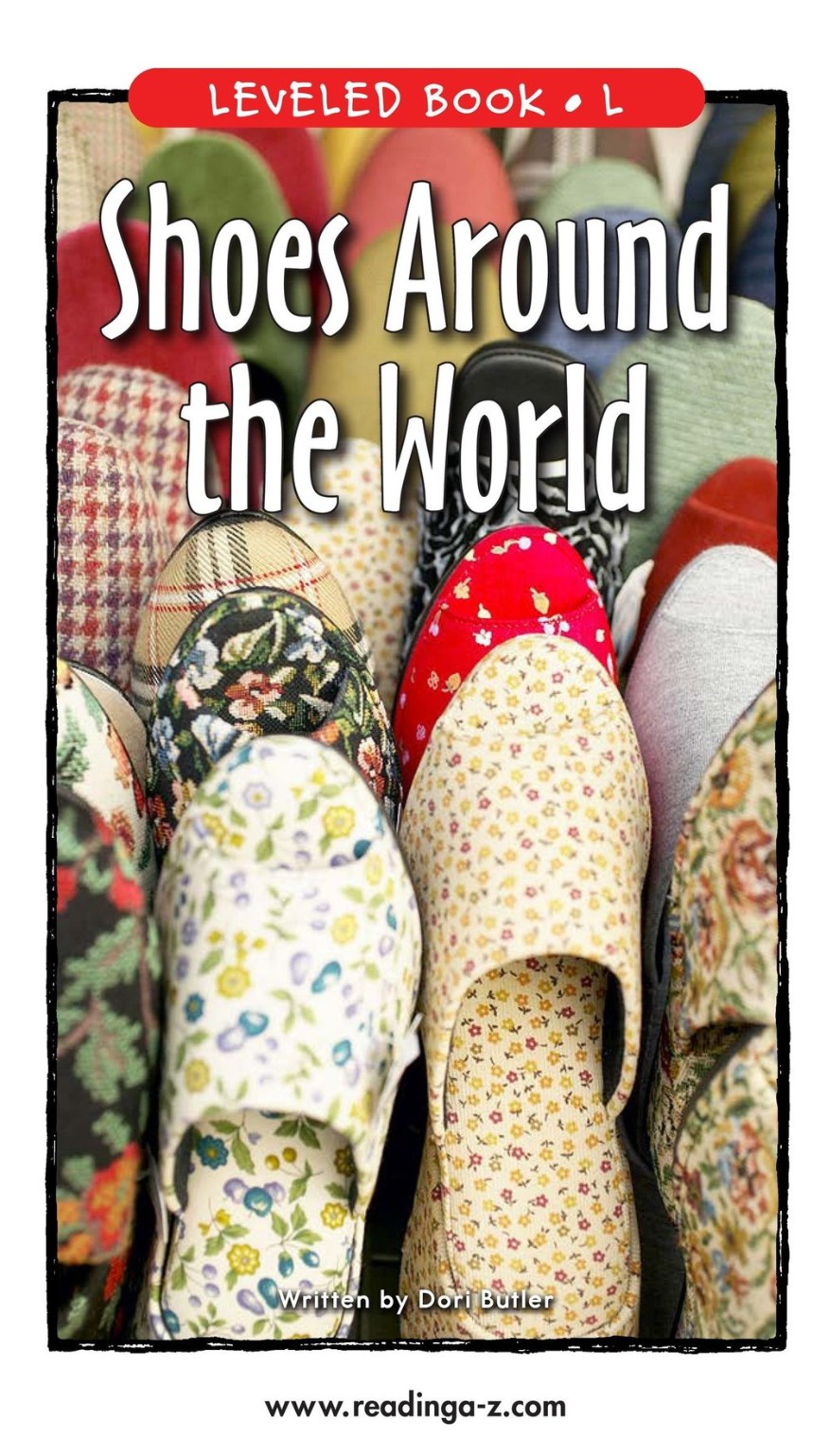 Shoes Around the World (RAZ L)