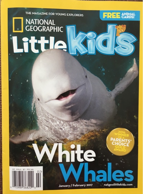 National Geographic little kids  White whales