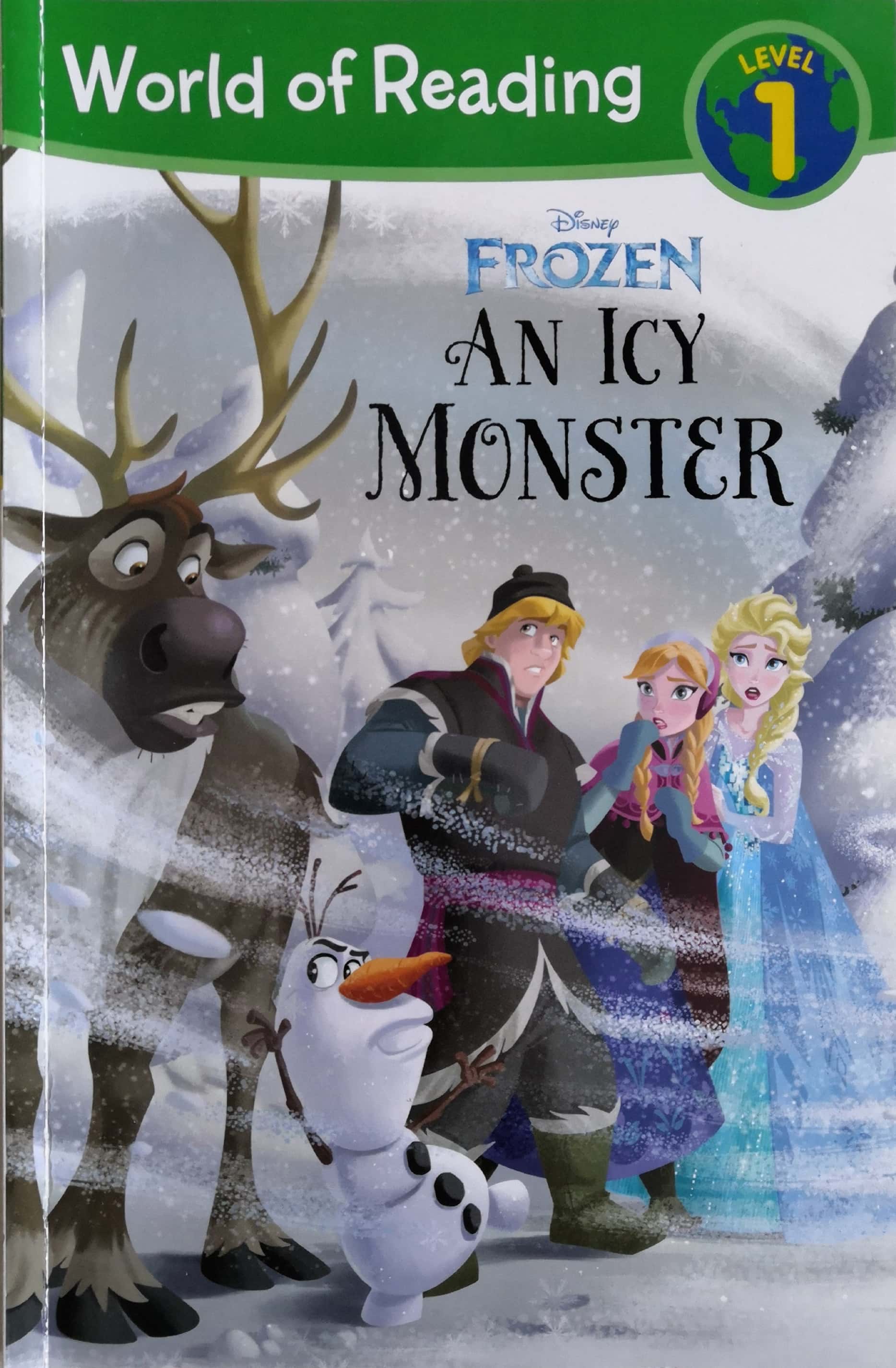 An icy monster (world of reading Frozen)