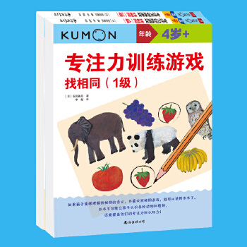 專注力訓(xùn)練游戲: 找相同玩出專注力(套裝共2冊)