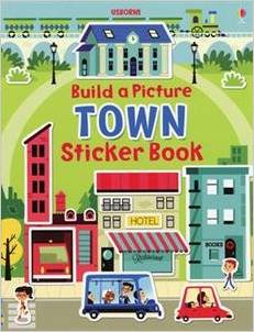 Build a Picture Sticker Book Towns