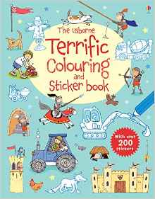 The Usborne Terrific Colouring and Sticker Book (First Colouring Books)