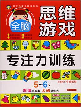 明天出版社 激發(fā)兒童無限潛能的全腦思維游戲 5-6歲全腦思維游戲·專注力訓(xùn)練