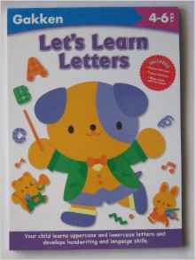 Let's Learn Letters (Gakken Workbooks)